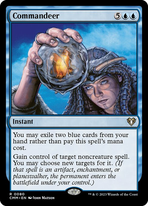Commandeer Commander Masters