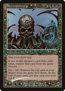 Necropotence Deckmasters 2001
