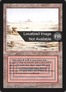 Badlands Foreign Black -Bordered