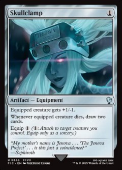 Skullclamp Final Fantasy Commander decks