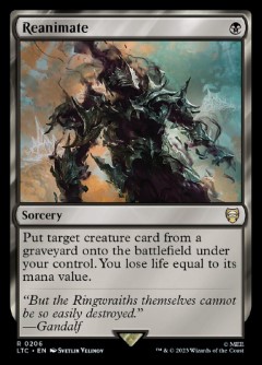 Reanimate The Lord of the Rings- Tales of Middle-earth Commander decks