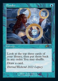Ponder Secret Lair 30th Anniversary Countdown Kit
