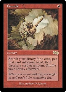 Gamble Urza's Saga