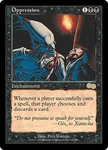 Oppression Urza's Saga